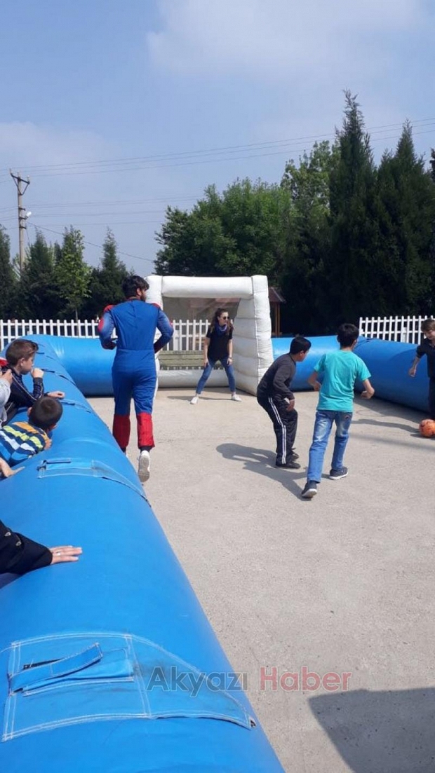 Çocuklar Gönüllerince Eğlendi