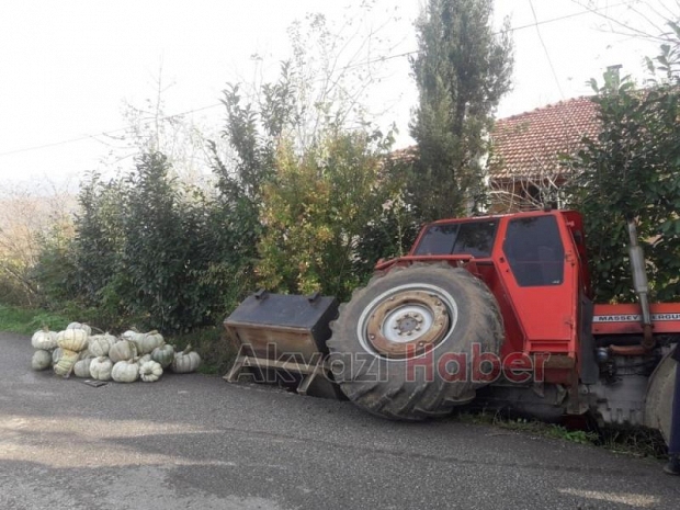 Çocuklara Çarpmamak İçin Dere Yatağına Düştü