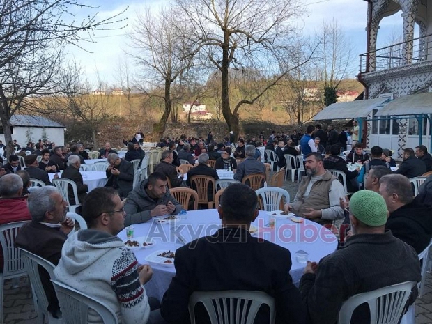 Coşkun Furuncu’nun okuması yapıldı, cami dolup taştı