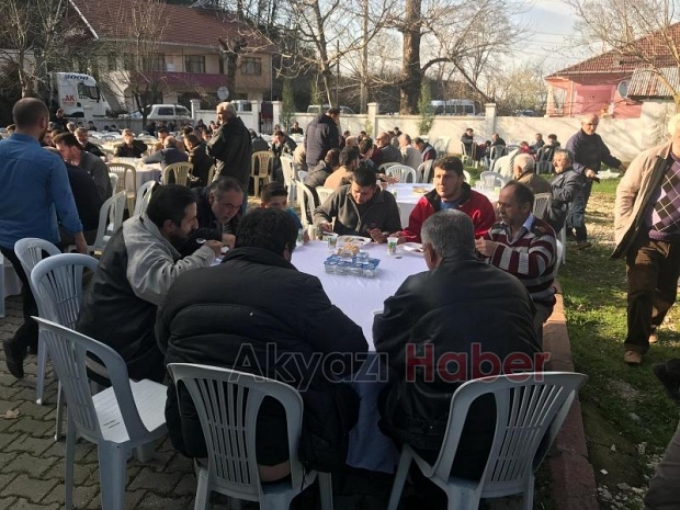 Coşkun Furuncu’nun okuması yapıldı, cami dolup taştı