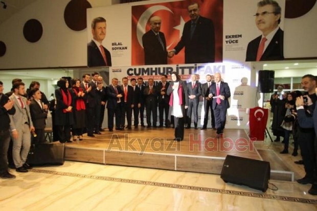 Cumhur İttifakı Adayları Böyle tanıtıldı
