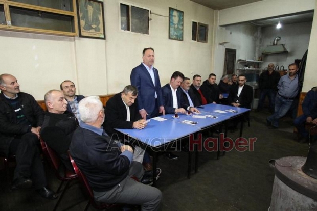 Cumhur İttifakı adaylarına Yeniköyde büyük ilgi