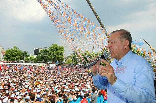 Cumhurbaşkanı Recep Tayyip Erdoğan'ın Sakarya Mitingi
