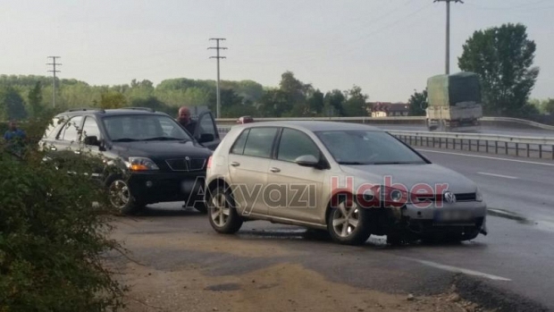 D 140  da kaza Şarampole Düştü