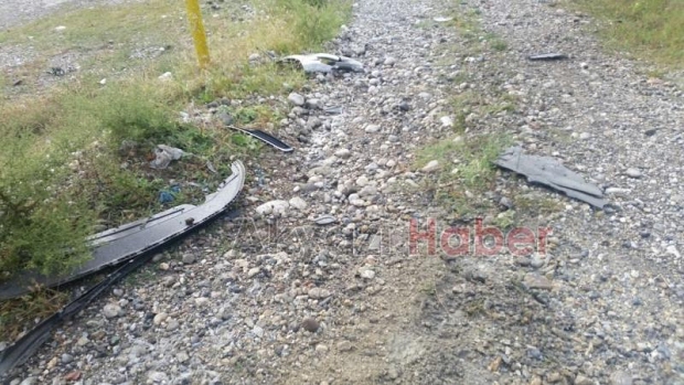 D 140  da kaza Şarampole Düştü
