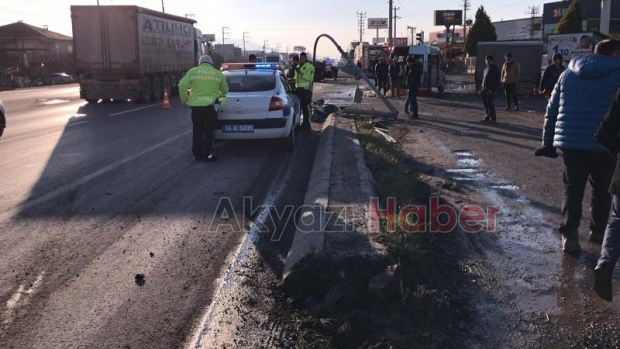 D100de Takla Attı 1 Yaralı