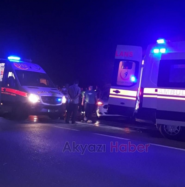 Polis aracı ile tır çarpıştı 