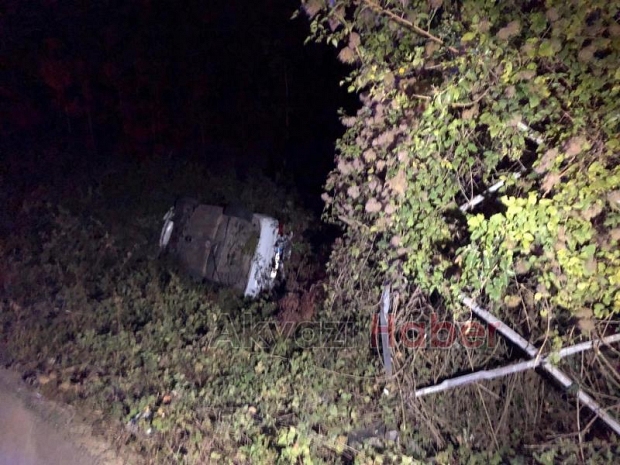 D140 Karayolunda Trafik Kazası 