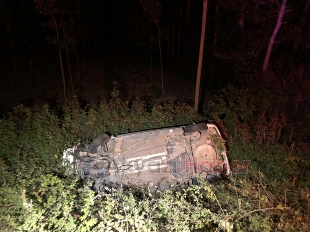 D140 Karayolunda Trafik Kazası 