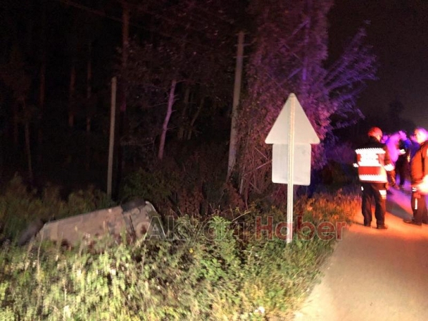 D140 Karayolunda Trafik Kazası 
