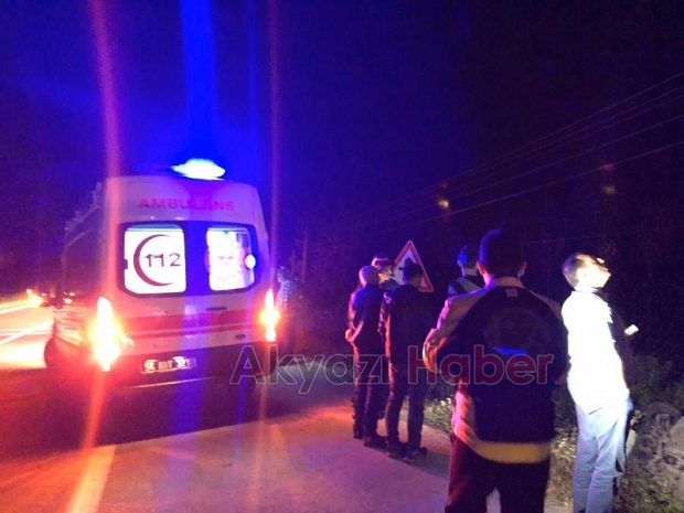 D140 Karayolunda Trafik Kazası 