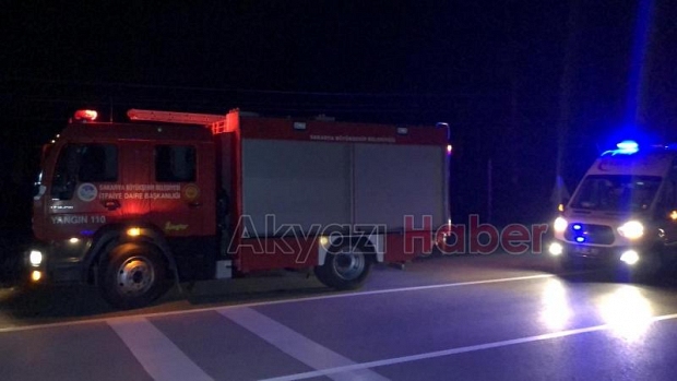D140 Karayolunda Trafik Kazası 
