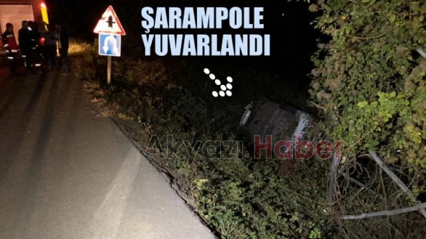 D140 Karayolunda Trafik Kazası 