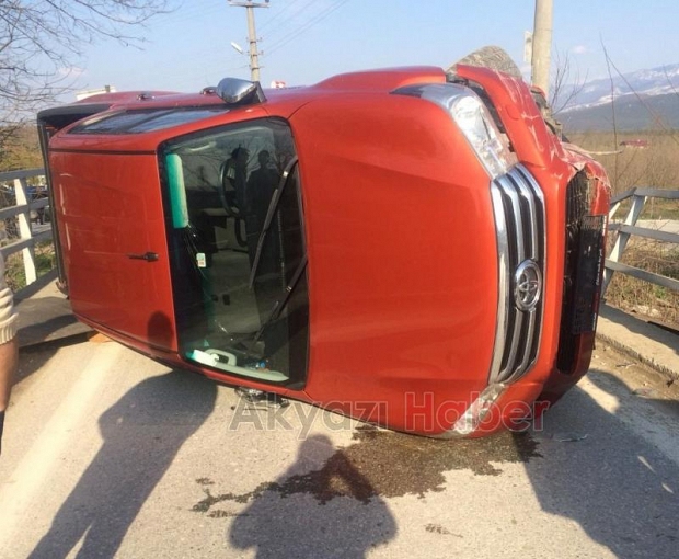 Dereye uçmaktan son anda kurtuldu