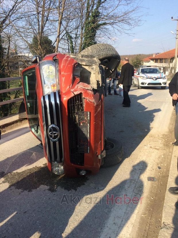 Dereye uçmaktan son anda kurtuldu