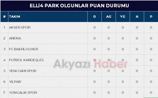 Dev Turnuva Başlıyor