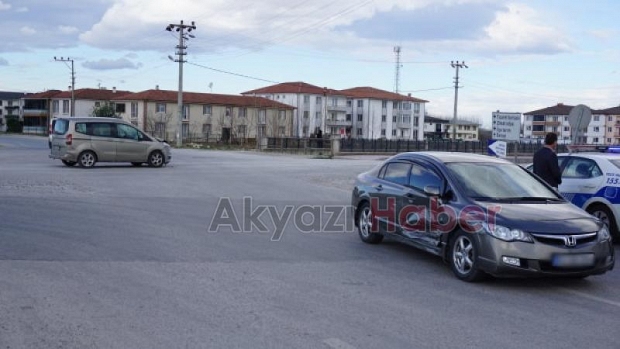 Dikkatsizlik kaza getirdi
