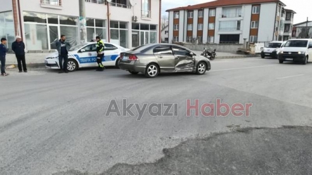 Dikkatsizlik kaza getirdi