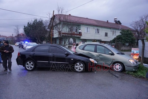 Dikkatsizlik kazaya neden oldu
