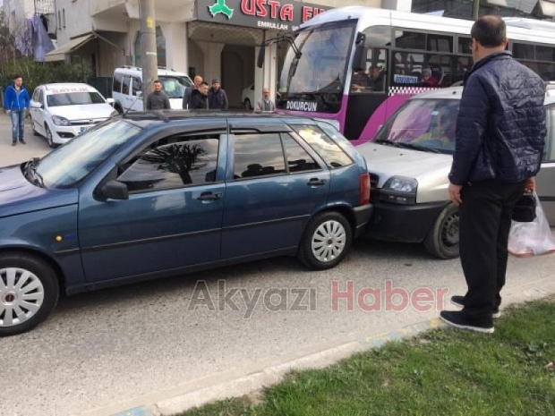 Dikkatsizlik kazayla sonuçlandı