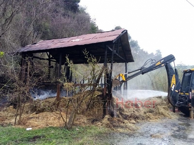 Dokurcunda Samanlık Yangını