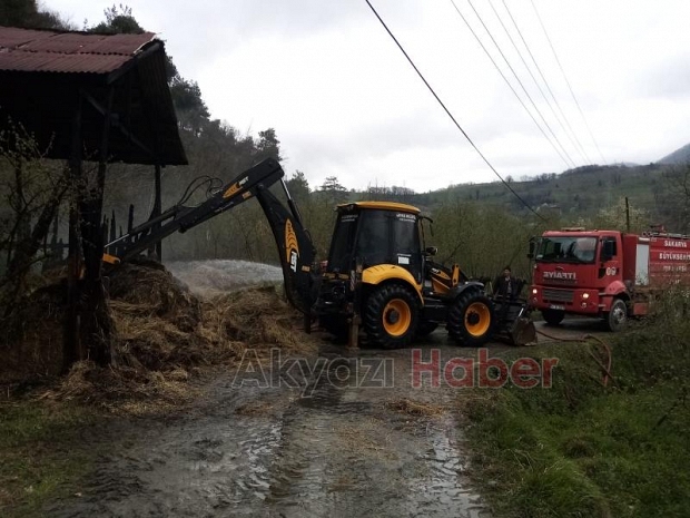 Dokurcunda Samanlık Yangını