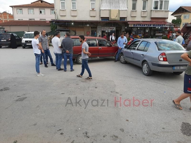 Dönüş Yapmak İsterken Çarpıştılar