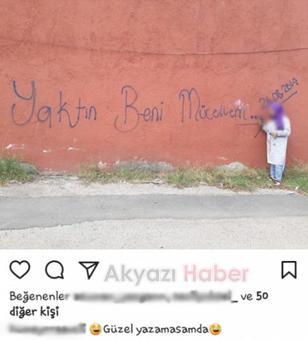 Duvar yazılarına Tepki Büyük 