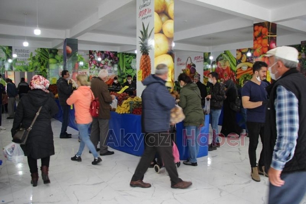 Efecan Tanzim Satış açılışına yoğun ilgi