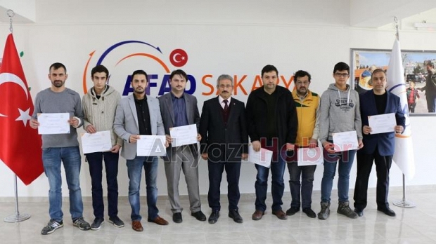 Emre Harman ve Adem Kılıç Teşekkür Belgesi Aldı