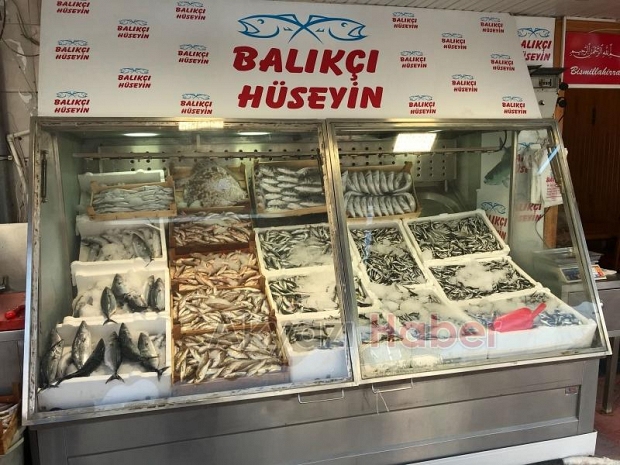 En taze balık çeşitleri Balıkçı Hüseyin'de 