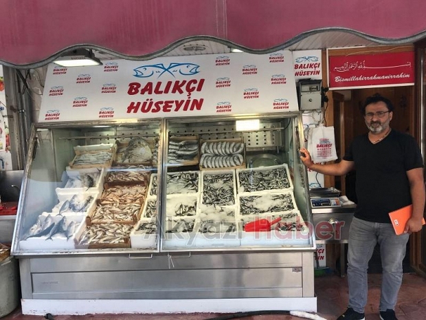 En taze balık çeşitleri Balıkçı Hüseyin'de 
