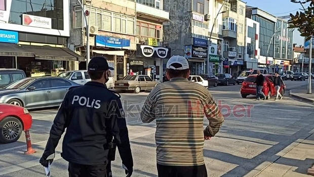 Engelli vatandaşa Polis Sahip Çıktı 