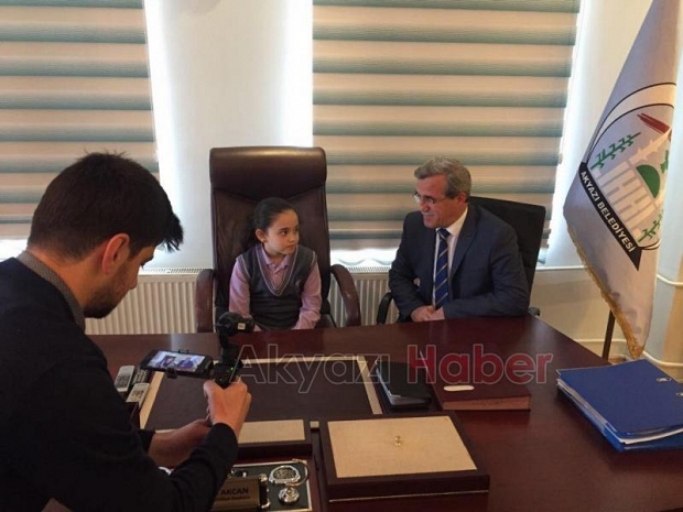 Eslem Başkan Koltuğuna Oturdu