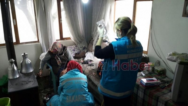 Evde Sağlık Hizmetleri Kar Kış Durmadan Çalışıyor