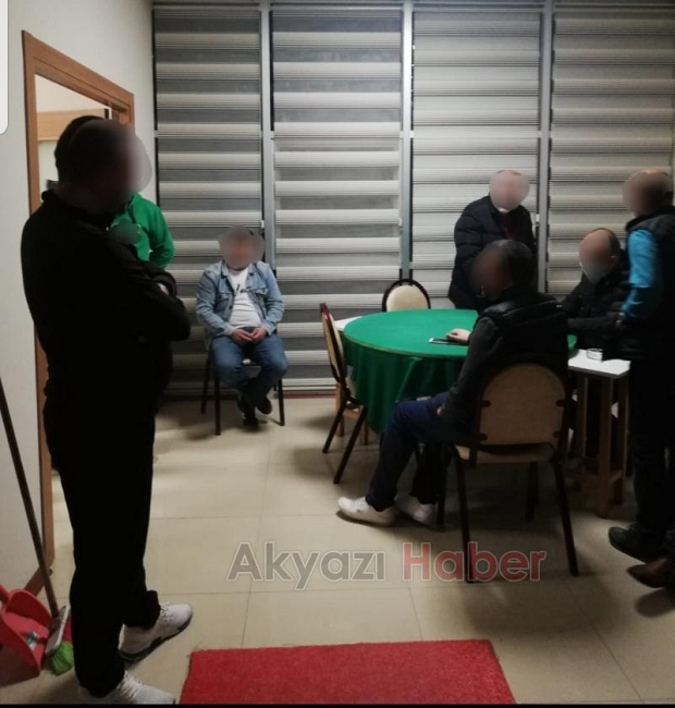 Evi oyun salonuna çevirdiler polisten kaçmadı