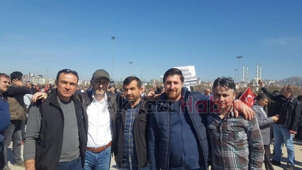 EYT mitingine Akyazıdan da katılım oldu