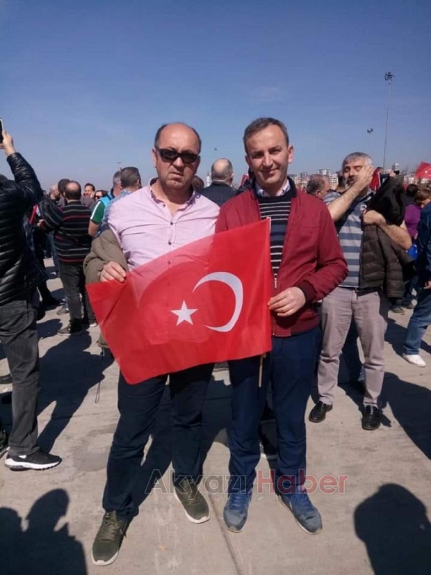 EYT mitingine Akyazıdan da katılım oldu