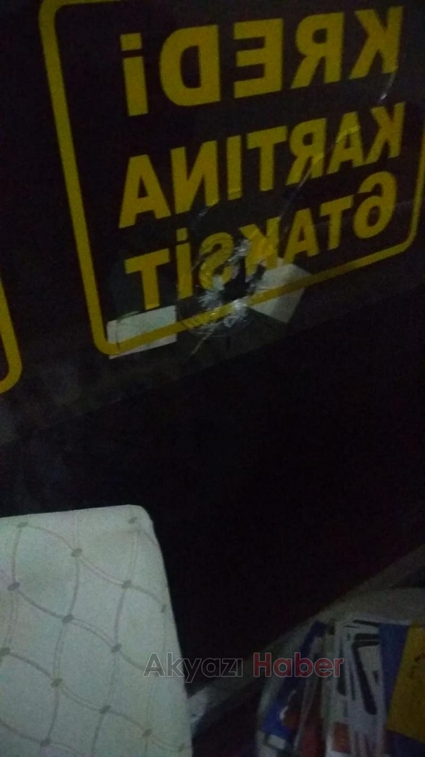 Fatih Mahallesinde İşyeri Kurşunlandı