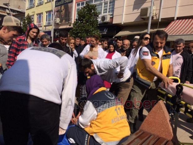 Fenalaşan Genç Hastaneye Kaldırıldı