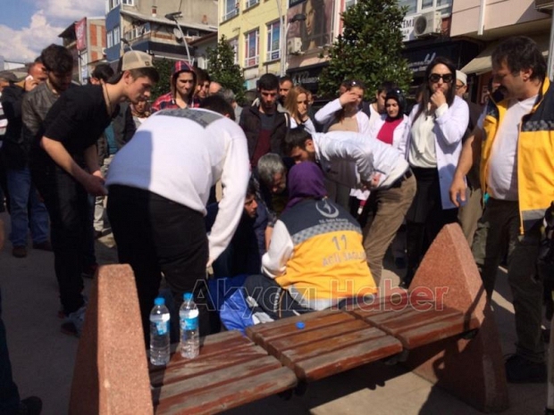 Fenalaşan Genç Hastaneye Kaldırıldı