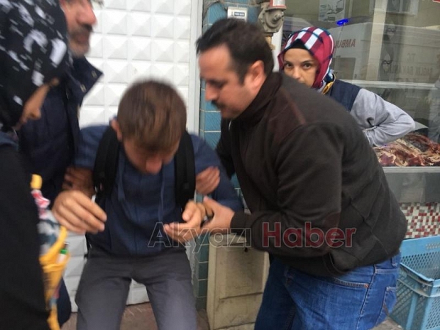 Fenalaşan Genç Hastaneye Kaldırıldı