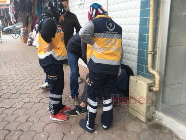 Fenalaşan Genç Hastaneye Kaldırıldı