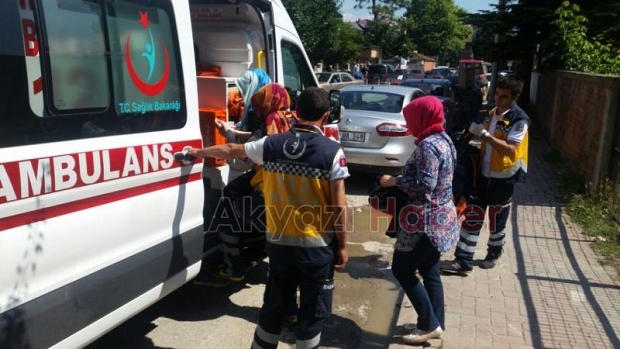Fenalaşan Genç Kadın Hastaneye Kaldırıldı 
