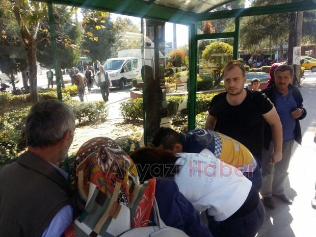 Fenalaşan Yaşlı Adam Hastaneye Kaldırıldı
