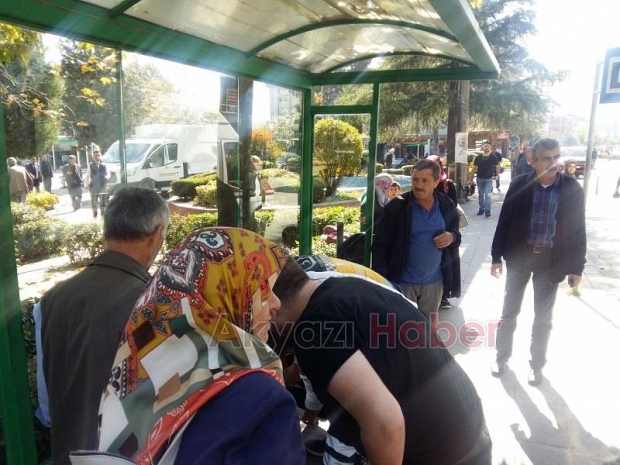 Fenalaşan Yaşlı Adam Hastaneye Kaldırıldı