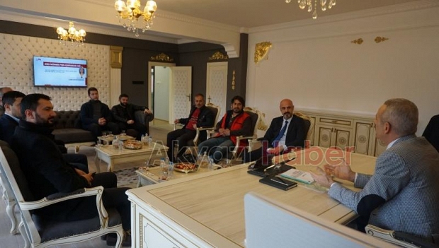 Gazetecilerden Kaymakam Çiçekli’ye Ziyaret