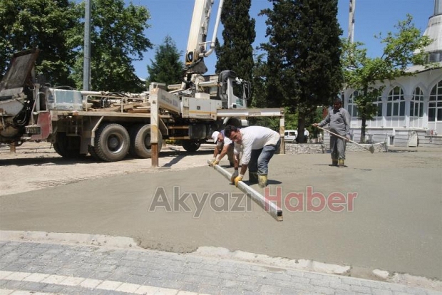 GAZİ SÜLEYMAN PAŞA CAMİİ'NDE ÇALIŞMALAR DEVAM EDİYOR