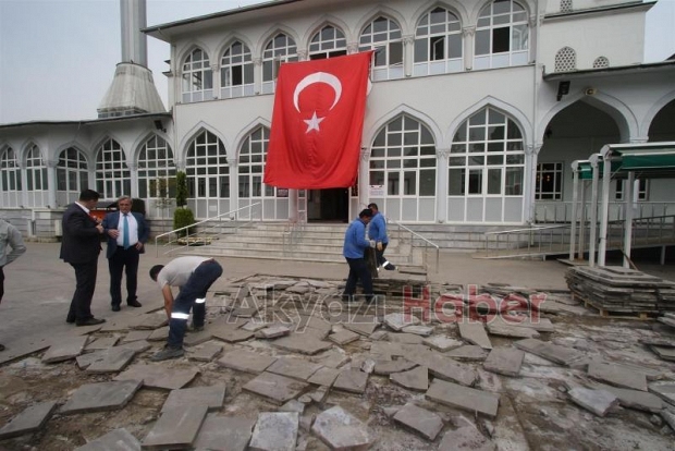 GAZİ SÜLEYMANPAŞA CAMİİ ÇEVRESİ YENİLENİYOR