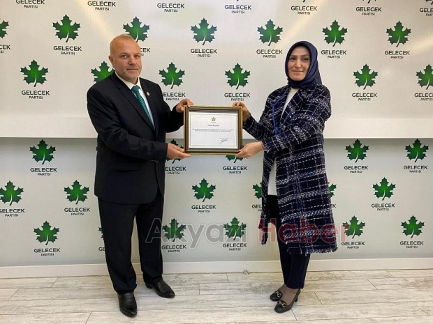 Gelecek Partisi Akyazı İlçe Başkanı Hüseyin Güler oldu 